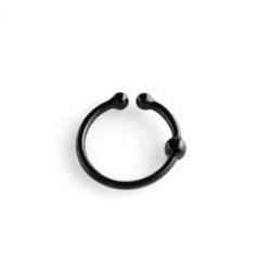 Faux piercing anneau 10mm noir Samas Faux piercing3,60 €