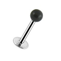 Piercing labret 8mm lèvre boule noire Vau Piercing labret3,80 €