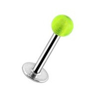 Piercing labret lèvre jaune vert Chom Piercing labret3,80 €