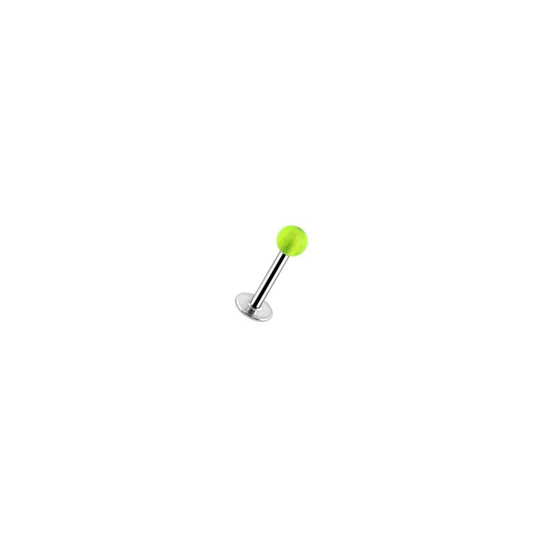 Piercing labret lèvre jaune vert Chom Piercing labret3,80 €