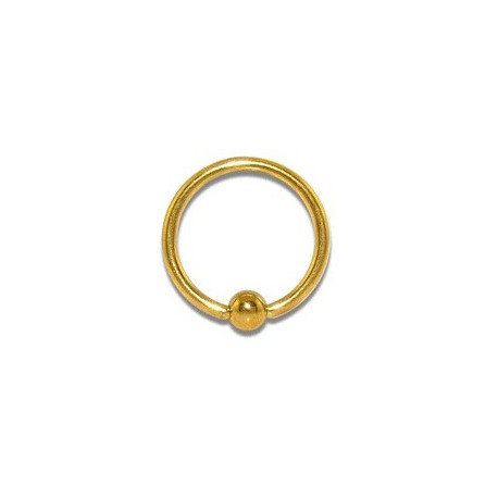 Piercing arcade 8 mm anodisé rose