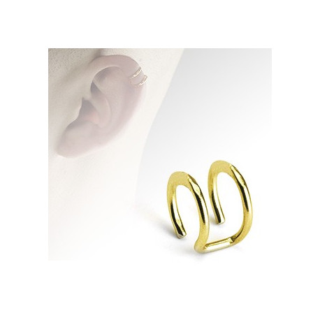 Piercing arcade 8 mm anodisé rose