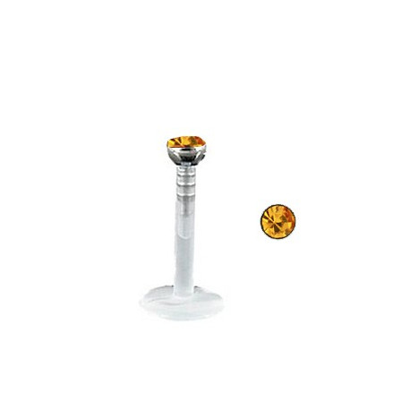 Piercing arcade 8 mm anodisé rose