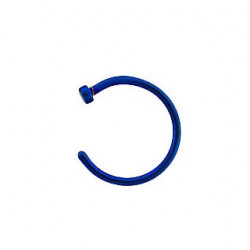 Piercing arcade 8 mm anodisé rose