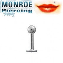 Piercing labret levre Monroe boule Panai Piercing labret2,80 €