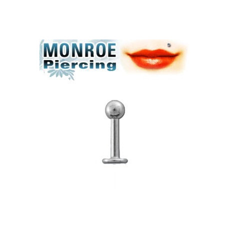 Piercing arcade 8 mm anodisé rose