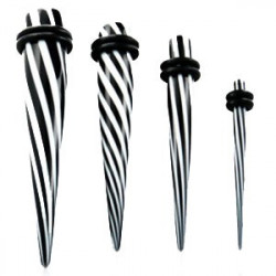 Piercing écarteur rayure 3mm Panja Piercing oreille4,49 €