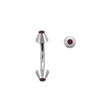 Piercing arcade 8mm avec pics améthyste Sukm Piercing arcade5,80 €