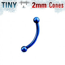 Piercing arcade 8mm bleu avec boules 2mm Pyk Piercing arcade4,80 €