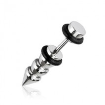 Faux piercing oreille écarteur en acier Pyn Faux piercing4,80 €