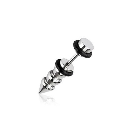 Piercing arcade 8 mm anodisé rose