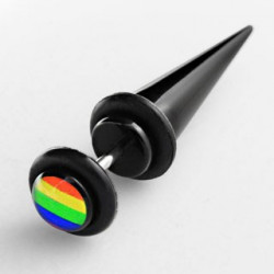 Faux piercing oreille écarteur gay pride Puiw Faux piercing3,60 €