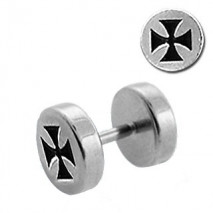 Piercing arcade 8 mm anodisé rose