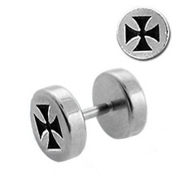 Faux piercing oreill plug acier chopper noir Xia Faux piercing4,49 €