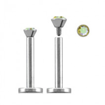 Piercing arcade 8 mm anodisé rose