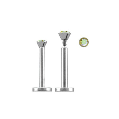 Piercing labret lèvre 10mm aurore boréale Piercing labret3,60 €