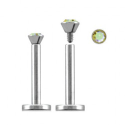 Piercing labret lèvre 12mm aurore boréale Piercing labret3,60 €