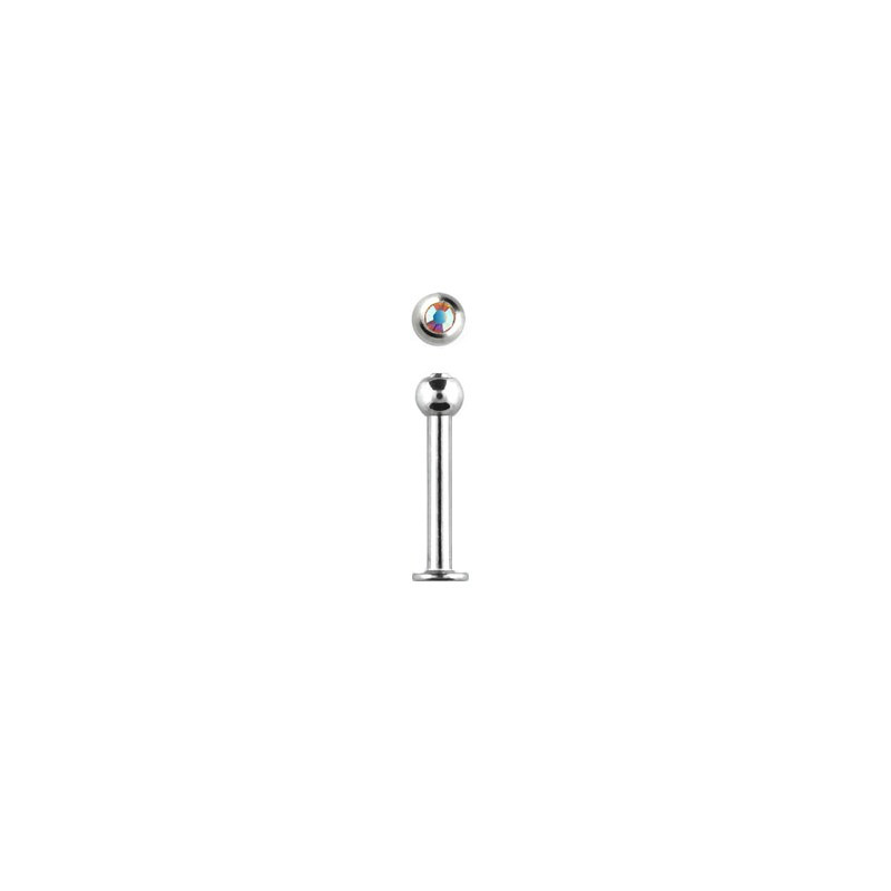 Piercing labret lèvre 10mm aurore boréale Piercing labret3,49 €