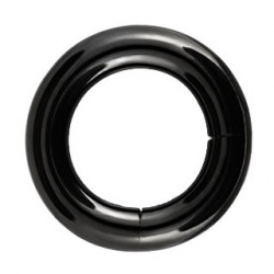 Piercing anneau 14 x 5mm noir à segment Dyt Piercing oreille7,60 €