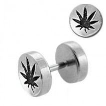 Piercing arcade 8 mm anodisé rose