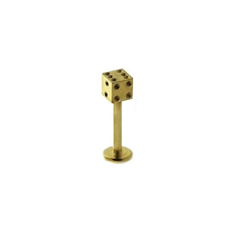 Piercing labret lèvre doré dé à jouer Vyx Piercing labret4,49 €