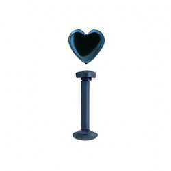 Piercing labret lévre coeur bleu Gaut Piercing labret4,49 €