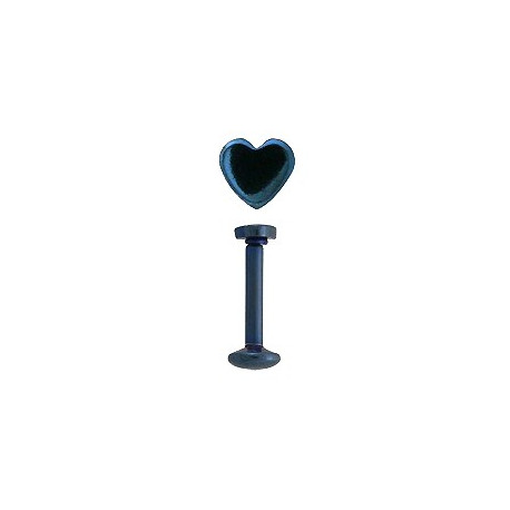 Piercing labret lévre coeur bleu Gaut Piercing labret4,49 €
