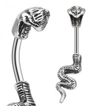 Piercing nombril avec un serpent Azo Piercing nombril5,80 €