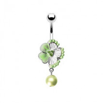 Piercing arcade 8 mm anodisé rose