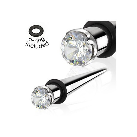 Piercing écarteur 5mm et zirconium Gys Piercing oreille5,90 €