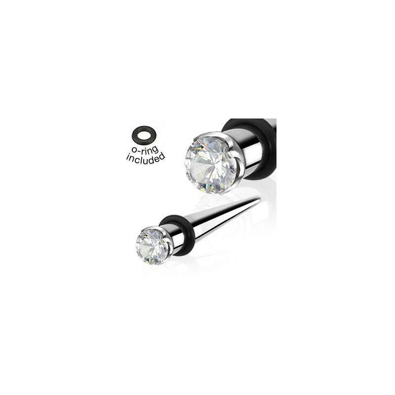 Piercing écarteur 8mm et zirconium Gac Piercing oreille7,49 €