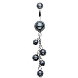 Piercing arcade 8 mm anodisé rose