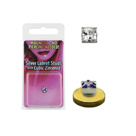 Piercing arcade 8 mm anodisé rose