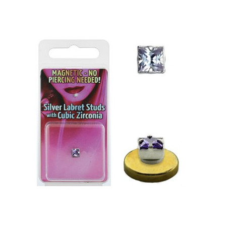 Piercing arcade 8 mm anodisé rose