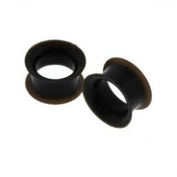 Piercing tunnel silicone noir 5mm Muli Piercing oreille3,60 €