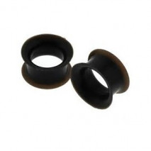 Piercing tunnel silicone noir 6mm Moli Piercing oreille3,60 €