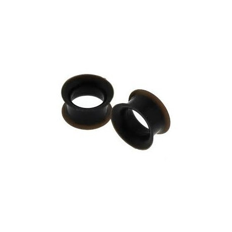 Piercing tunnel silicone noir 6mm Moli Piercing oreille3,60 €