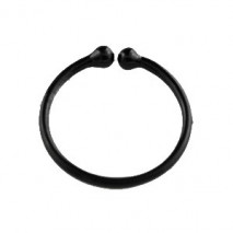 Faux piercing anneau 8mm noir Phyt Faux piercing3,60 €