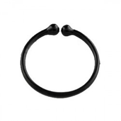 Faux piercing anneau 8mm noir Phyt Faux piercing3,60 €