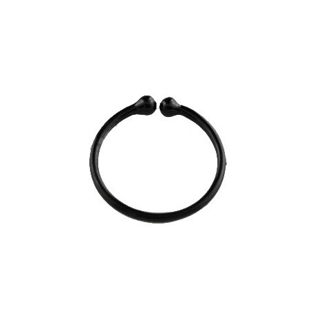 Faux piercing anneau 8mm noir Phyt Faux piercing3,60 €