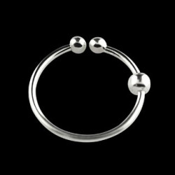 Faux piercing anneau 6mm plaqué argent Nar Faux piercing3,70 €