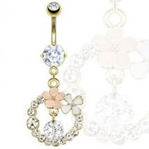 Piercing nombril avec une couronne de fleurs Ruit Piercing nombril14,50 €