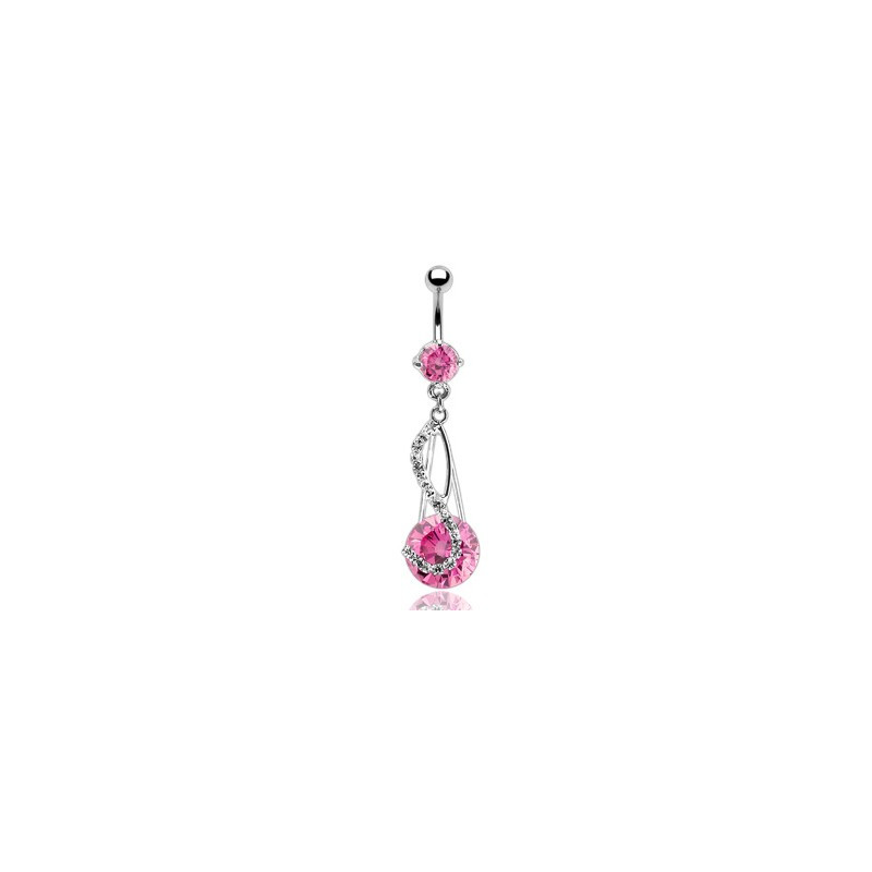 Piercing nombril avec une note de musique rose Zirdo Piercing nombril14,75 €