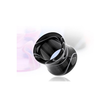 Piercing tunnel marbré noir et blanc 4mm Vut Piercing oreille3,49 €
