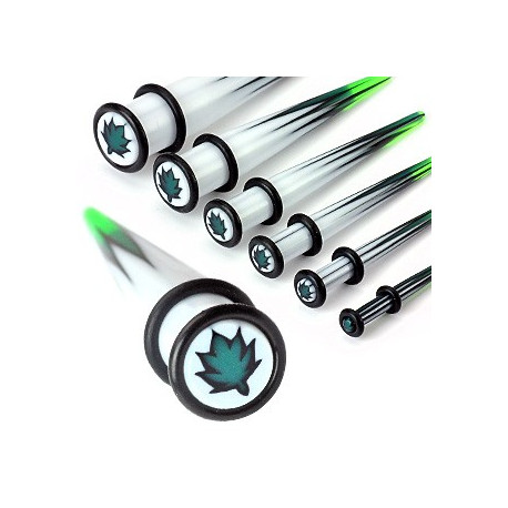 Piercing écarteur 8mm feuille cannabis Pot Piercing oreille3,49 €