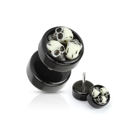 Piercing arcade 8 mm anodisé rose