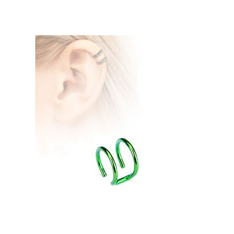 Piercing arcade 8 mm anodisé rose