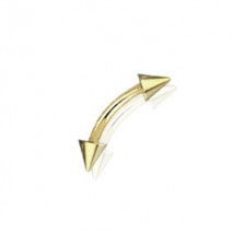 Piercing arcade 8 mm anodisé rose