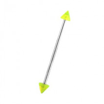 Piercing industriel vert pointes et 35mm Gasaz Piercing oreille2,49 €