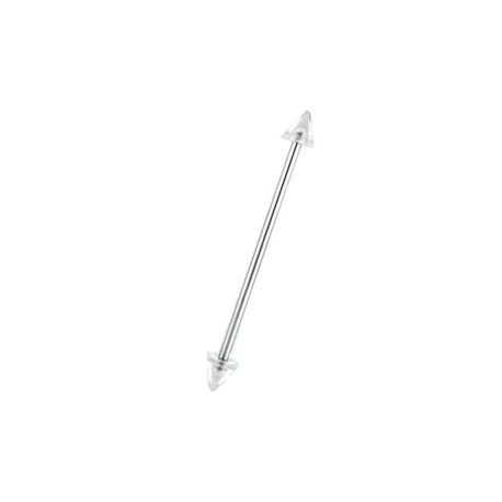 Piercing industriel incolore pointes et 35mm Cadow Piercing oreille2,49 €